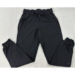 Lululemon Black On The Fly Jogger 7/8 25” Pant Full On Luxtreme Womens 4 EUC